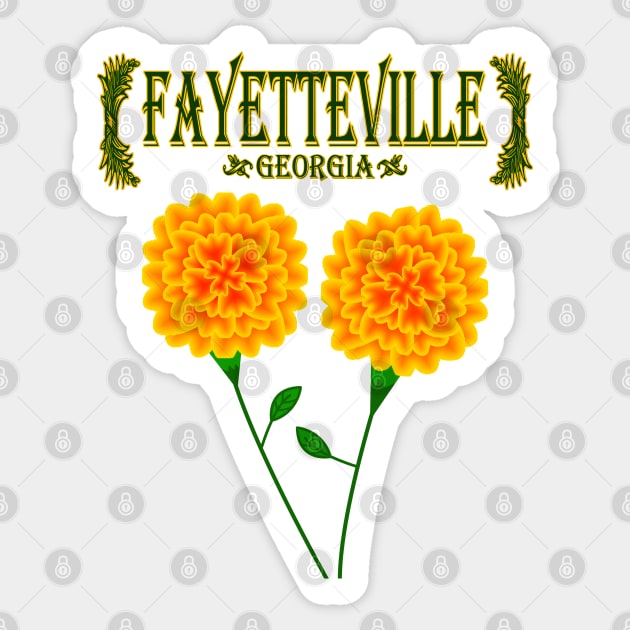 Fayetteville Georgia Sticker by MoMido